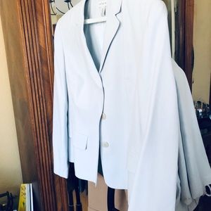 Ann Taylor Pastel Blue Suit.